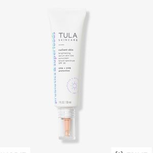 Tula radiant skin brightening serum skin tint